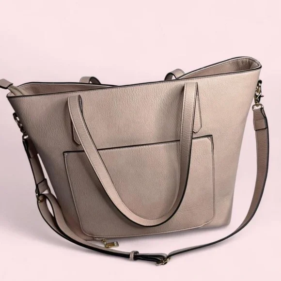 Poppy & Peonies - The Go Getter Tote - Purse with Laptop Sleeve - Work or Travel - Picture 4 of 9